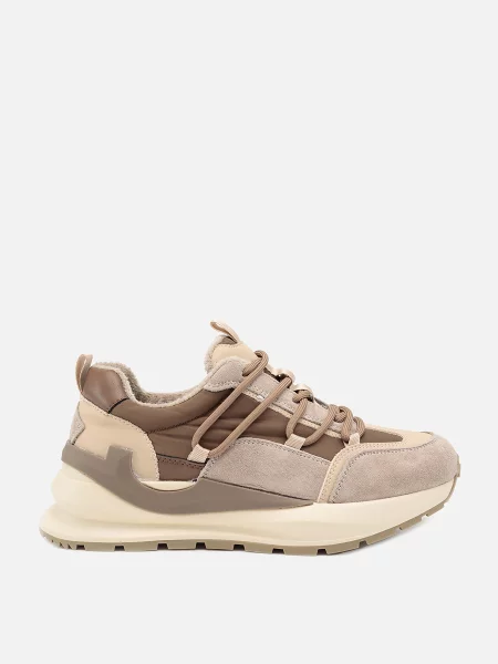 YUKI Кросівки Текстиль бежевий