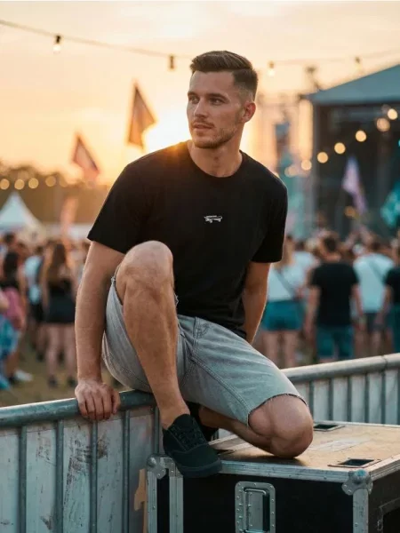 Sinsay tričko s motivem skateboardu černá