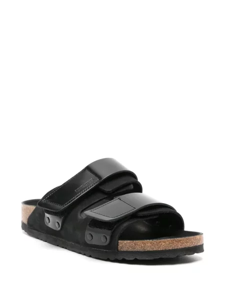 Papuci Birkenstock din piele negru