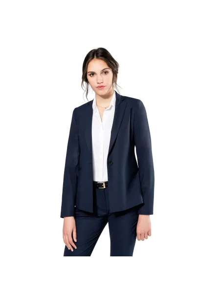 Blazer kobieta Kariban Premium niebieska