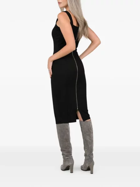 Rochie midi Roserry negru
