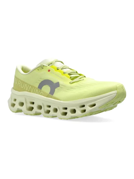 Buty do biegania On Cloudmonster 3 limelight/seedling żółte