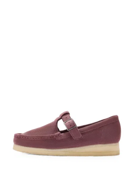 Pantofi loafer Clarks Originals violet