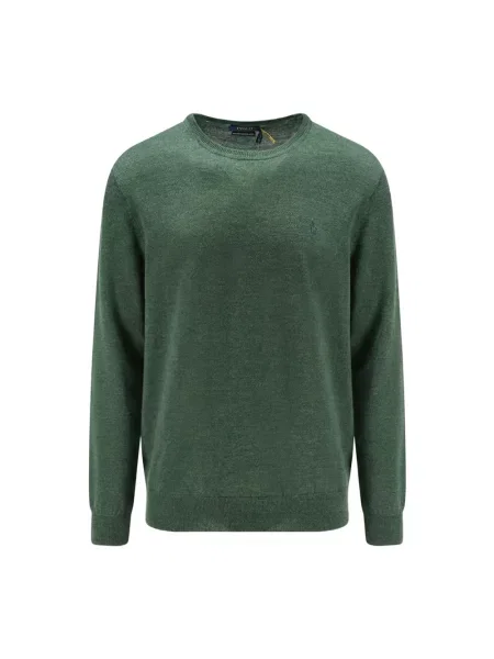 Sweter Polo Ralph Lauren z długim rękawem zielony