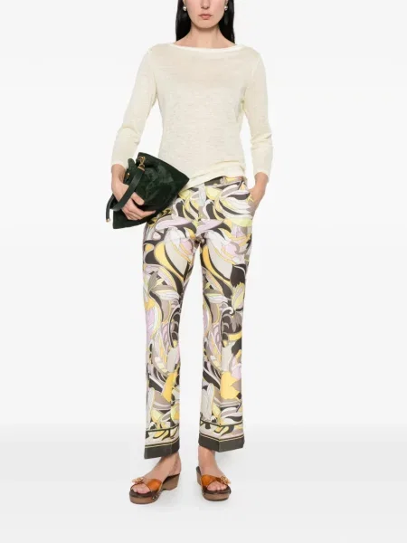 Długi top Purotatto żółty