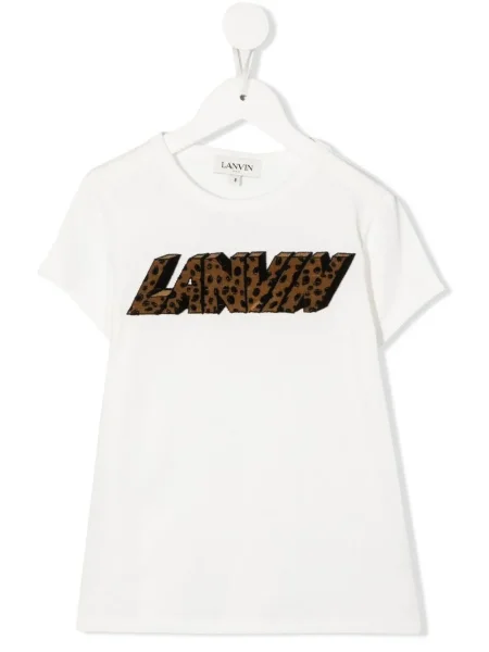 Koszulka dziecięca Lanvin Enfant biała