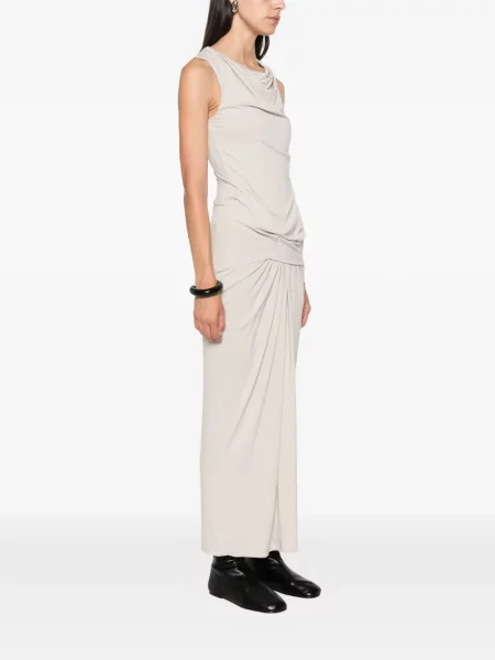 Rochie maxi Entire Studios fără mâneci drapată