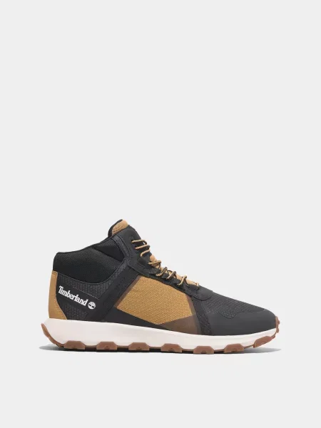 Timberland Кросівки Чорний-жовтий Текстиль чорні