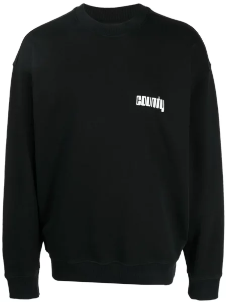 Vesta Marcelo Burlon County Of Milan s printom crna