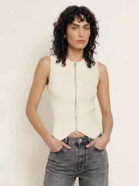 Dzianinowy top Allsaints