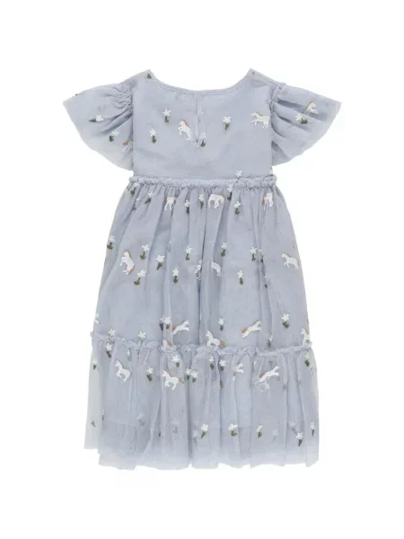Dětské šaty Stella Mccartney modré