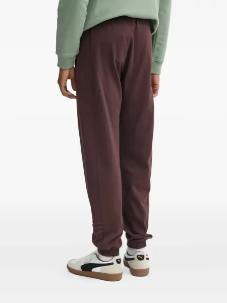 Spodnie cargo Adidas w paski z nadrukiem czarne