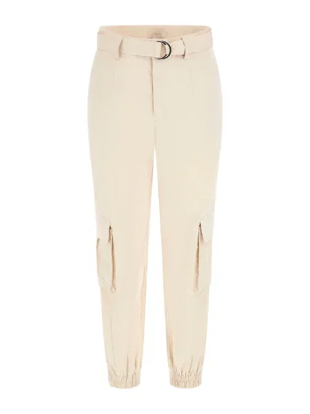 GUESS Pantaloni cargo | high waist bej