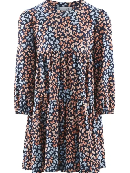 Happy girls Rochie bleumarin / deschis / maro coniac / portocaliu albastru