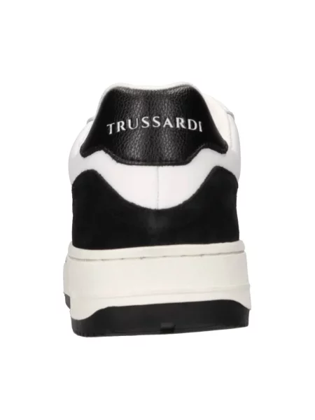 Sneakersy Trussardi zamszowe białe