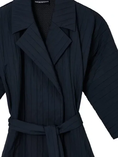 Płaszcz dziecięcy Emporio Armani niebieski