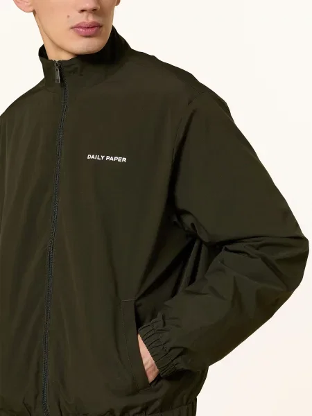 Daily Paper Sportovní Bunda Track Jacket Eward khaki