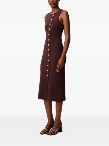 Rochie Claudie Pierlot tricotate maro