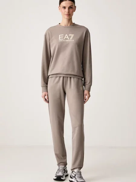 Emporio Armani compleu de trening pentru femei din cu bej