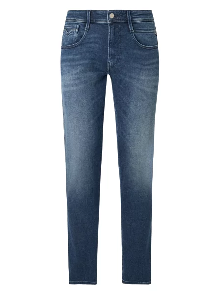 REPLAY Jeans Anbass denim albastru