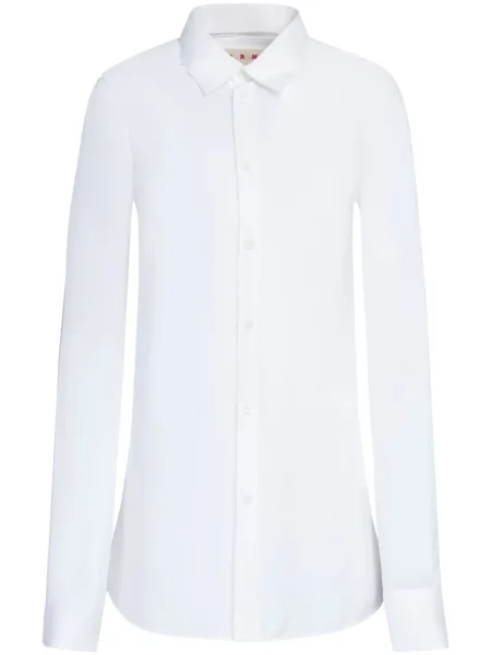 Cămașă Marni din poplin alb
