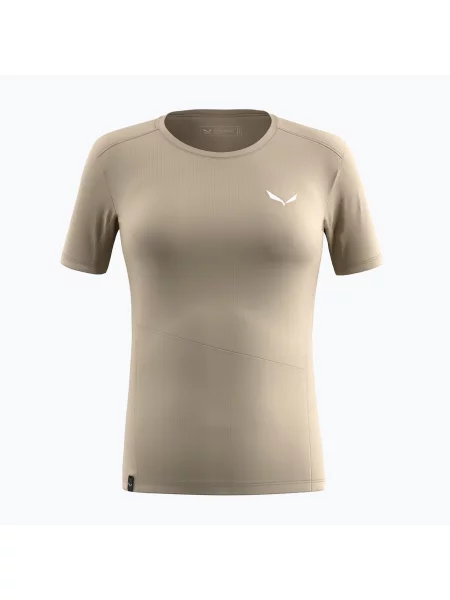 Tricou de trekking pentru femei Salewa Puez Sporty Dry quicksand