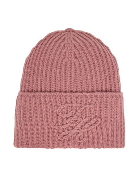 Căciulă Tommy Hilfiger Th Elevated Script roz