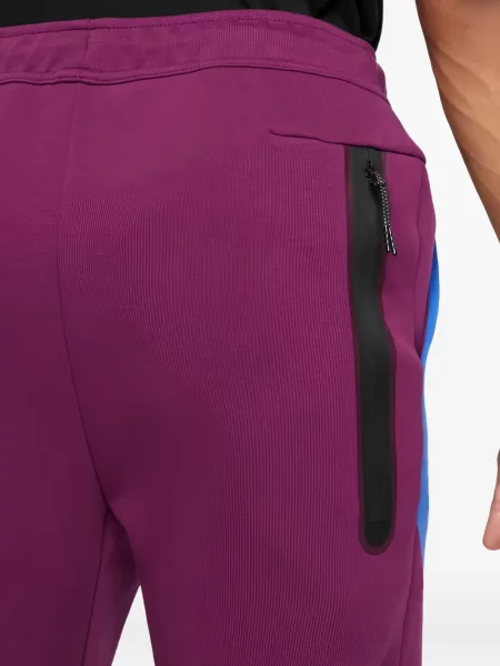 Pantaloni scurți Nike cu legături din fleece alergare roșu