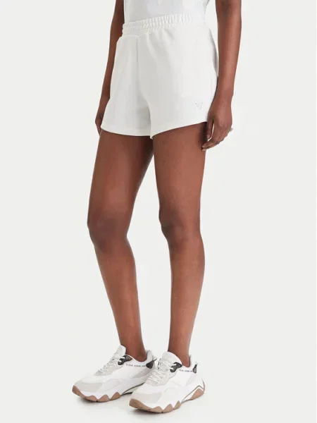 Guess Спортни шорти бял