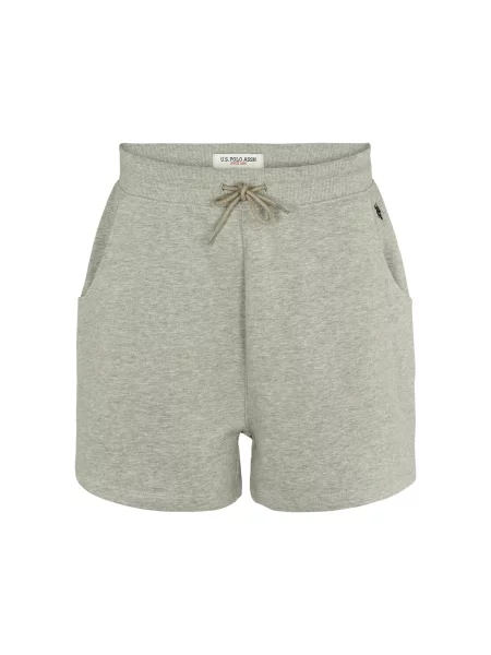 U.S. POLO ASSN. Kalhoty Iben melír šedý