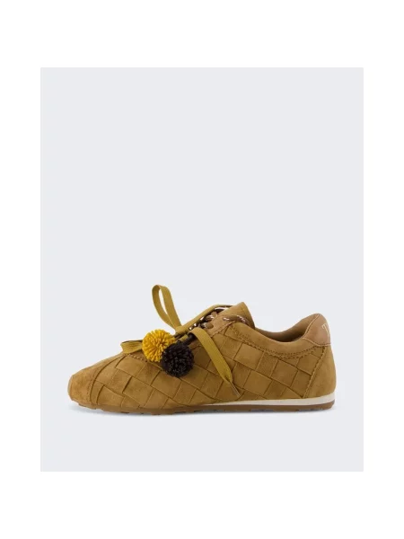 Sneakersy Toral brązowe