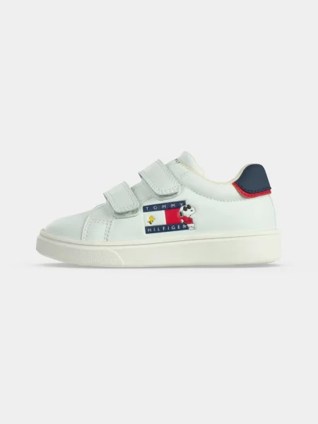 TOMMY HILFIGER Tenisice HECTOR morsko plava / žuta / crvena bijela