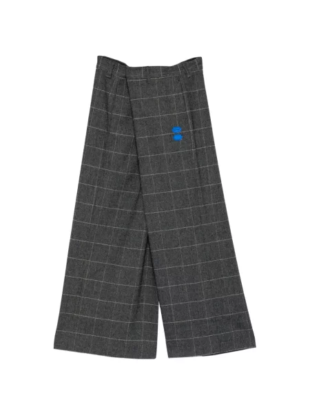 Pantaloni Off-white alb