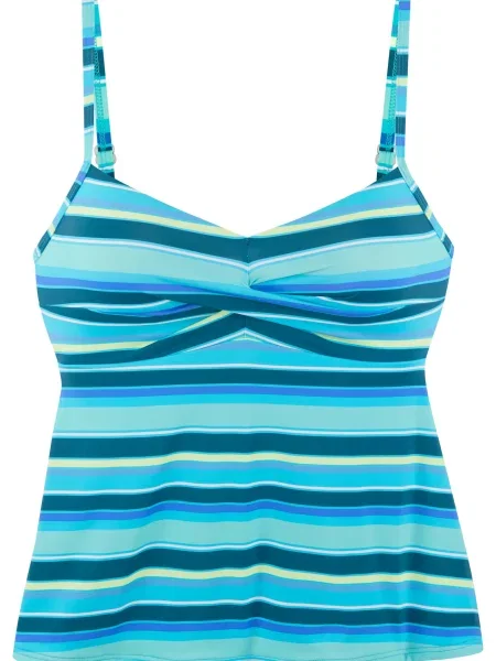 S.Oliver Sutien costum de baie turcoaz / deschis / închis albastru