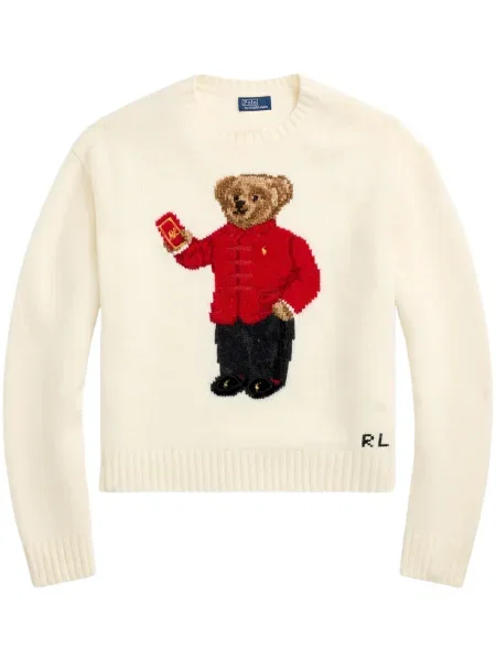 Vunena odgovarati polo majica Polo Ralph Lauren s printom zelena
