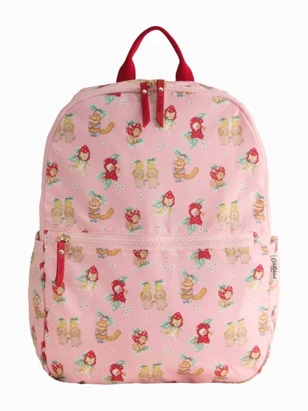 Cath Kidston Rucsac iarbă / roz / sângeriu verde