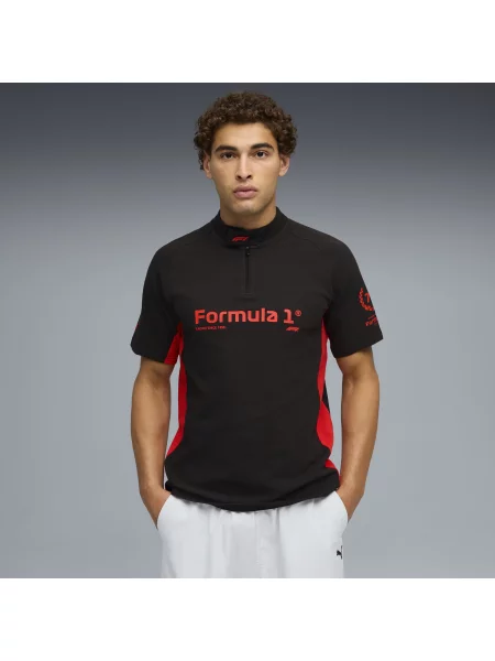 PUMA standardowa koszulka polo Odzież S czarny