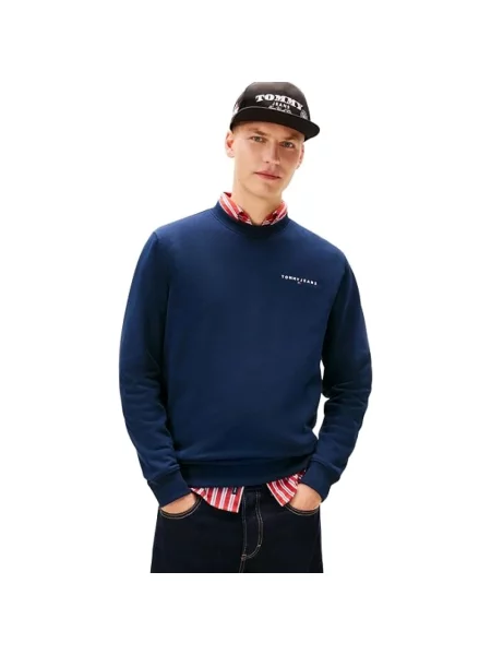 Bluza Tommy Jeans niebieska
