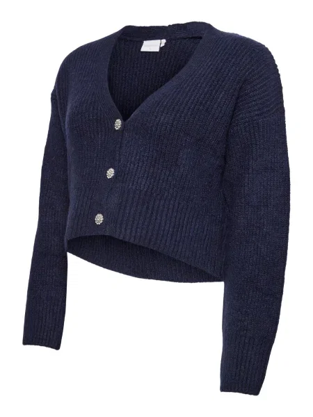 MAMALICIOUS Geacă tricotată MLSVALA LIA' albastru