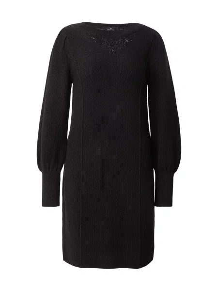 Monari Rochie tricotat negru