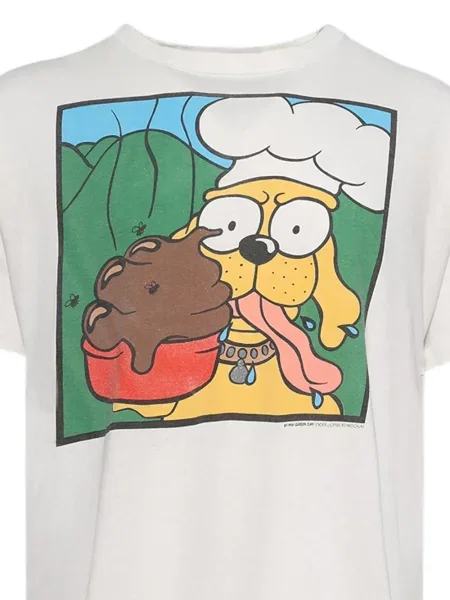 Tricou Earthling Vip cu imagine alb