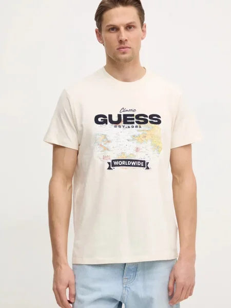 Guess kratka majica bež