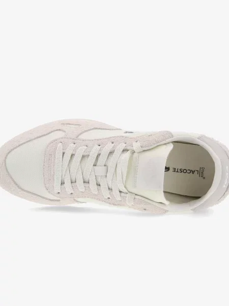 Кроссовки Lacoste бежевые
