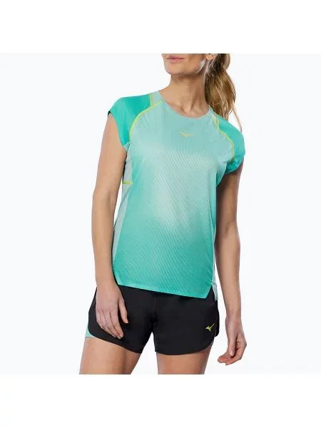 Koszulka do biegania Mizuno Aero Tee niebieska