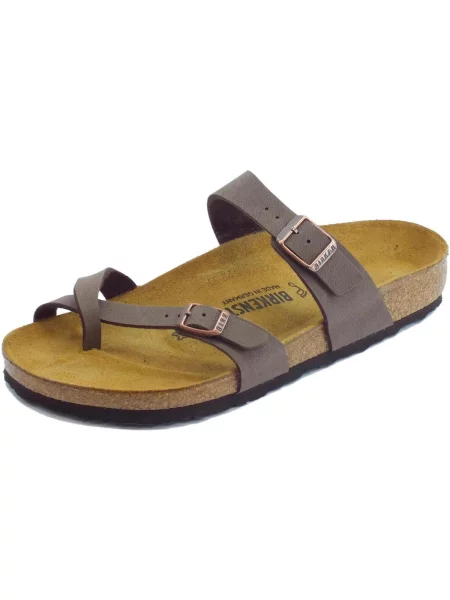 Žabky Birkenstock hnědé