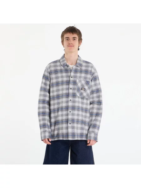 Риза Dickies Forest Check Shirt Charcoal L сиво