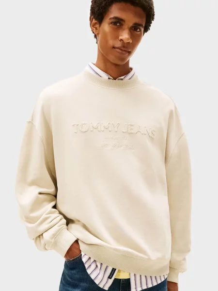 Світшот Tommy Jeans білий