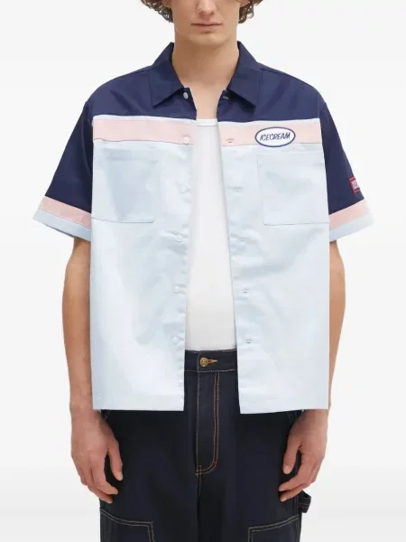 Košulja Icecream s vezom plava