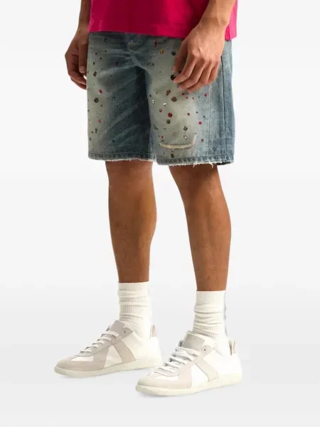 Дънкови шорти Purple Brand синьо