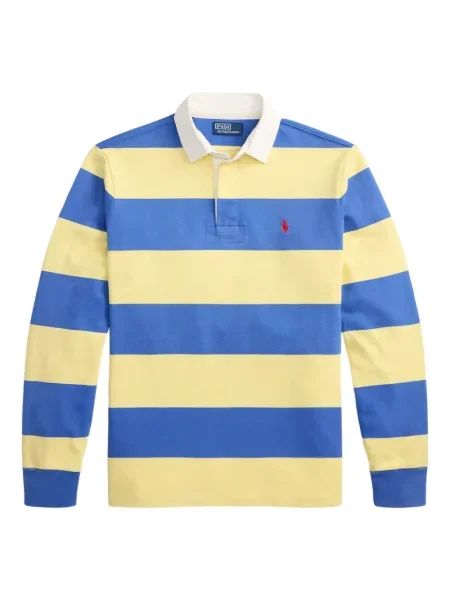 Ριγέ δερμάτινος κάλτσες Polo Ralph Lauren με κορδόνι μαύρο
